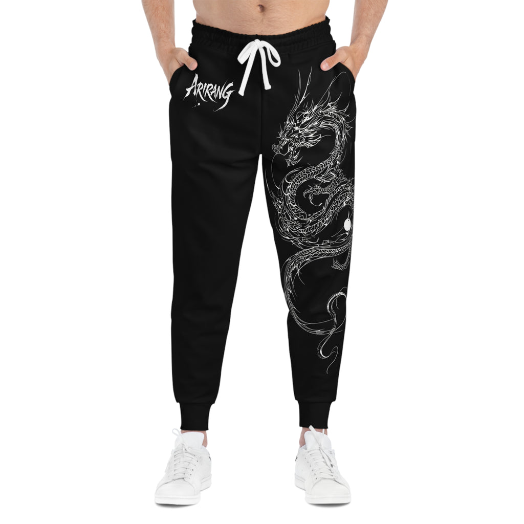Korean dragon motif ARIRANG design | Athletic Joggers