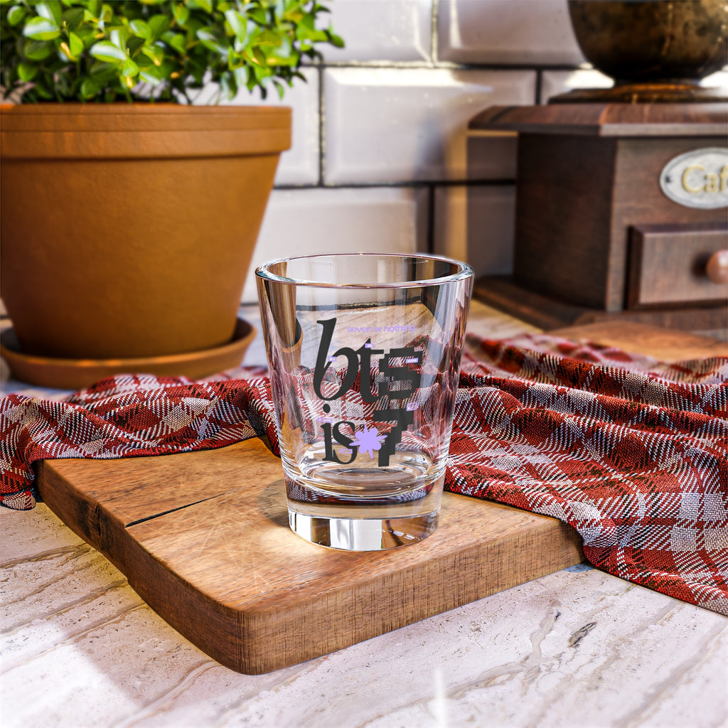 Shot Glass — BTS Is 7 Fan Shot Glass 1.5oz