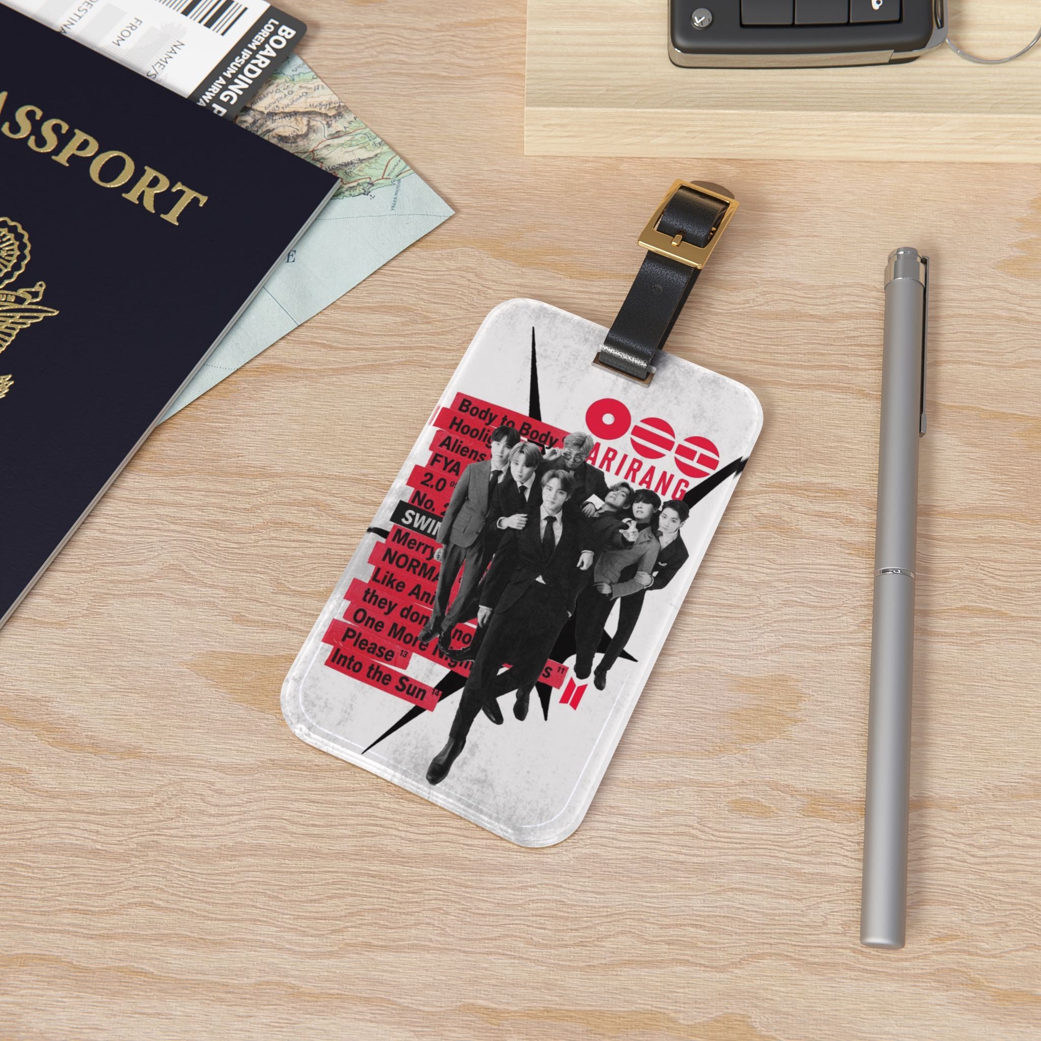 BTS ARIRANG Luggage Tag