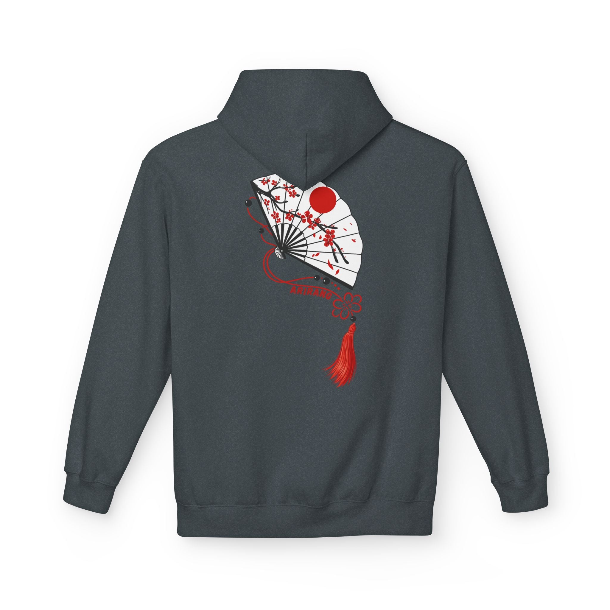 ARIRANG Cherry Blossom Hoodie With Traditional Floral Design