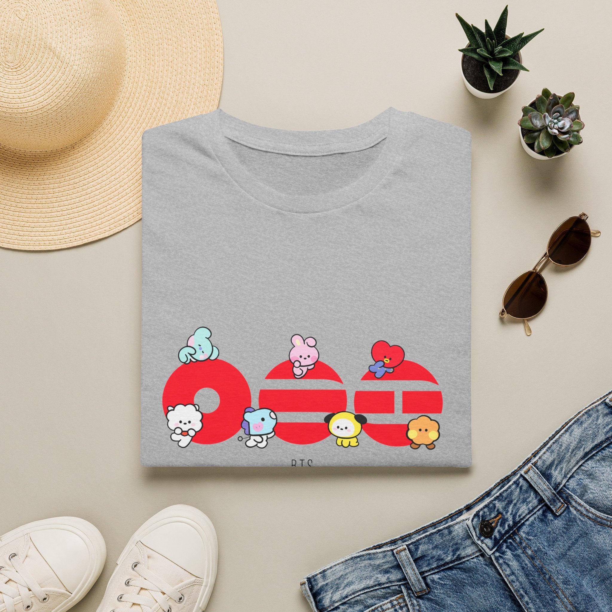 BT21 Simple white T-Shirt