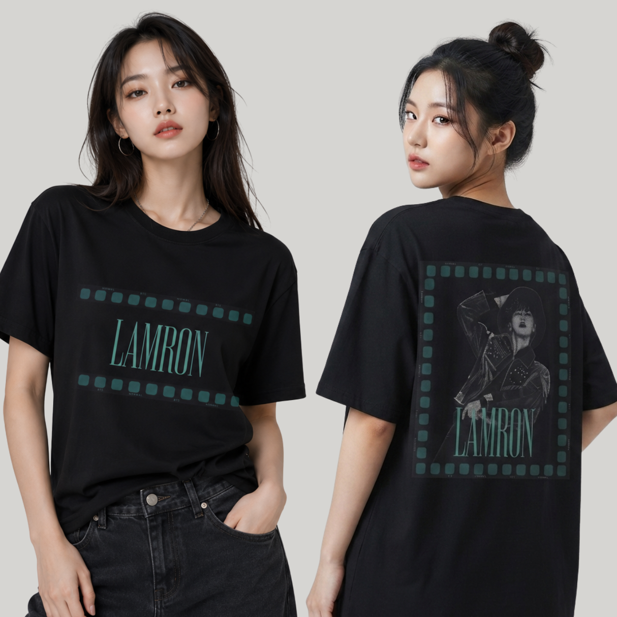 Filmstrip BTS Normal LAMRON T-Shirt | BTS merch Jin version