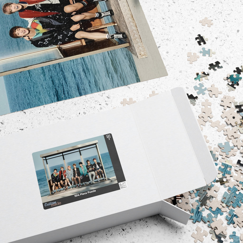 BTS Photo Memory Puzzle — spring day Group Jigsaw (110/252/520/1014 pc)