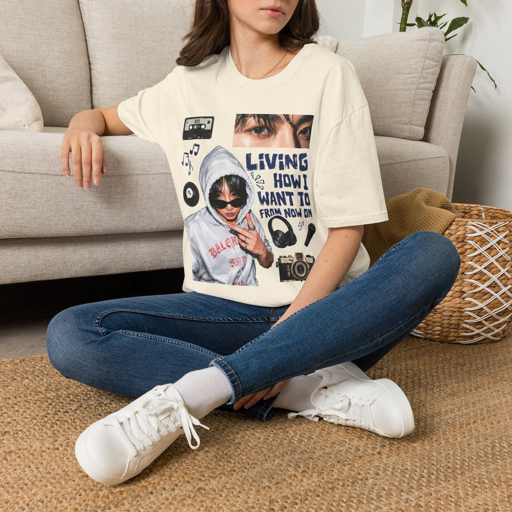 Jungkook bias T-shirt— Retro Photo Collage Tee