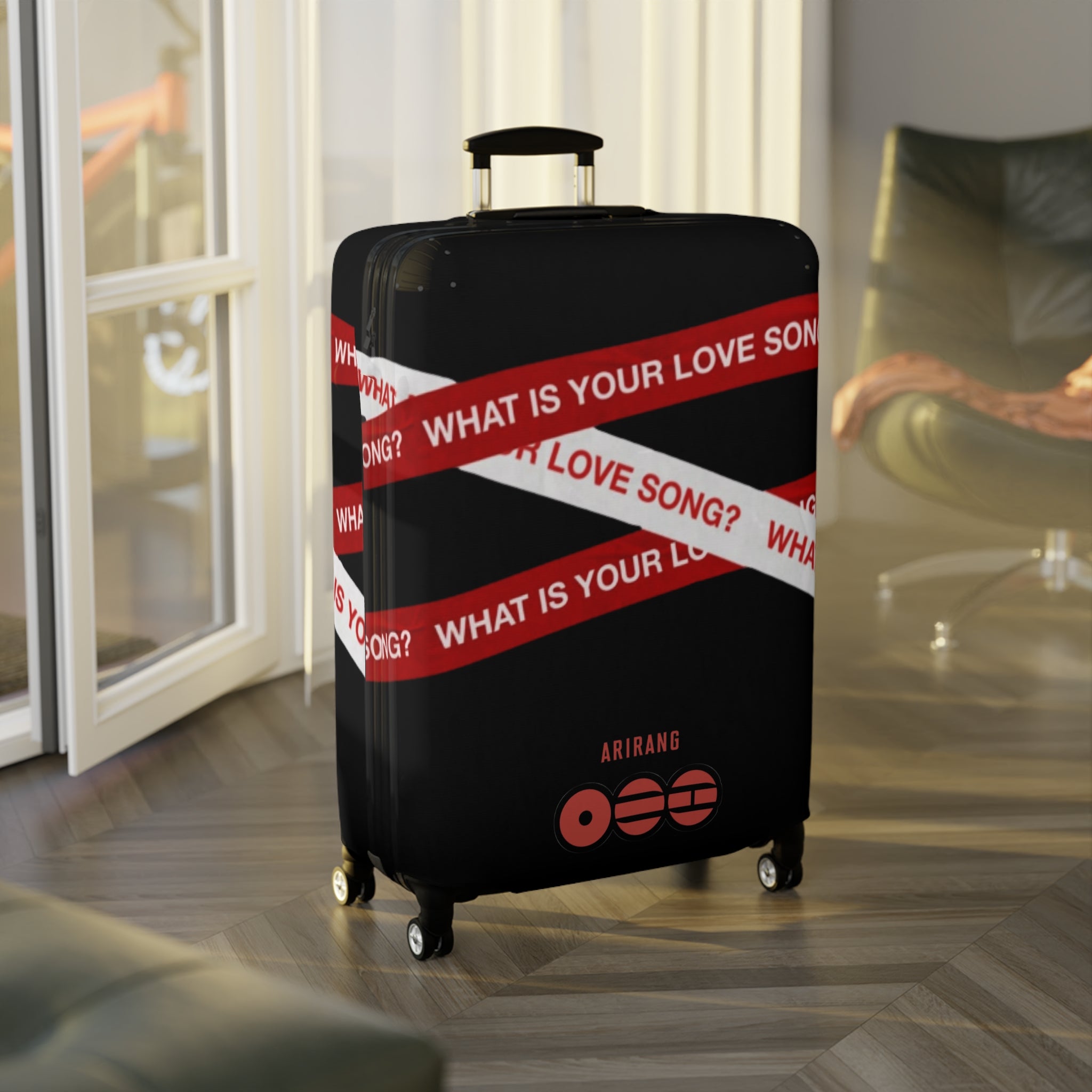 BTS Concert Luggage Cover