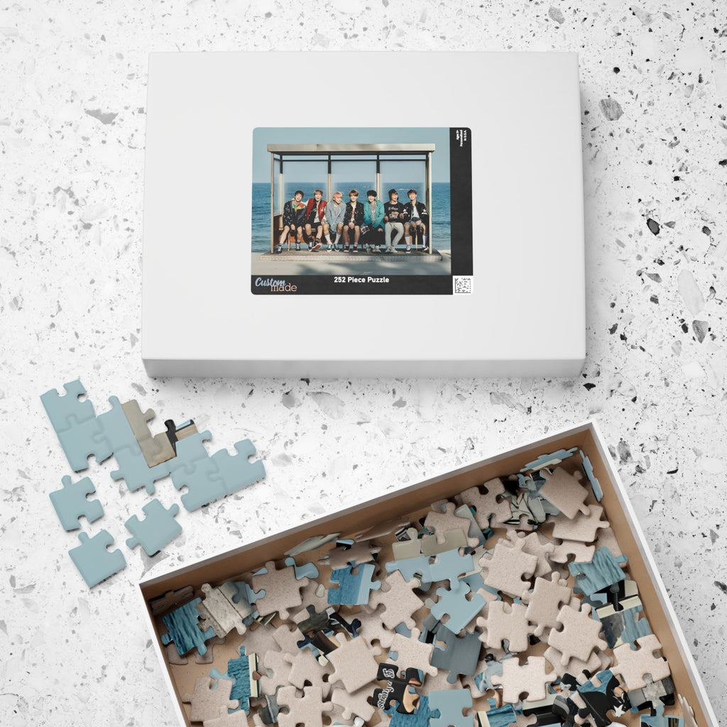 BTS Photo Memory Puzzle — spring day Group Jigsaw (110/252/520/1014 pc)
