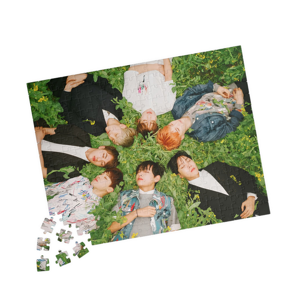 BTS Photo Memory Puzzle — RUN era Group Jigsaw (110/252/520/1014 pc)