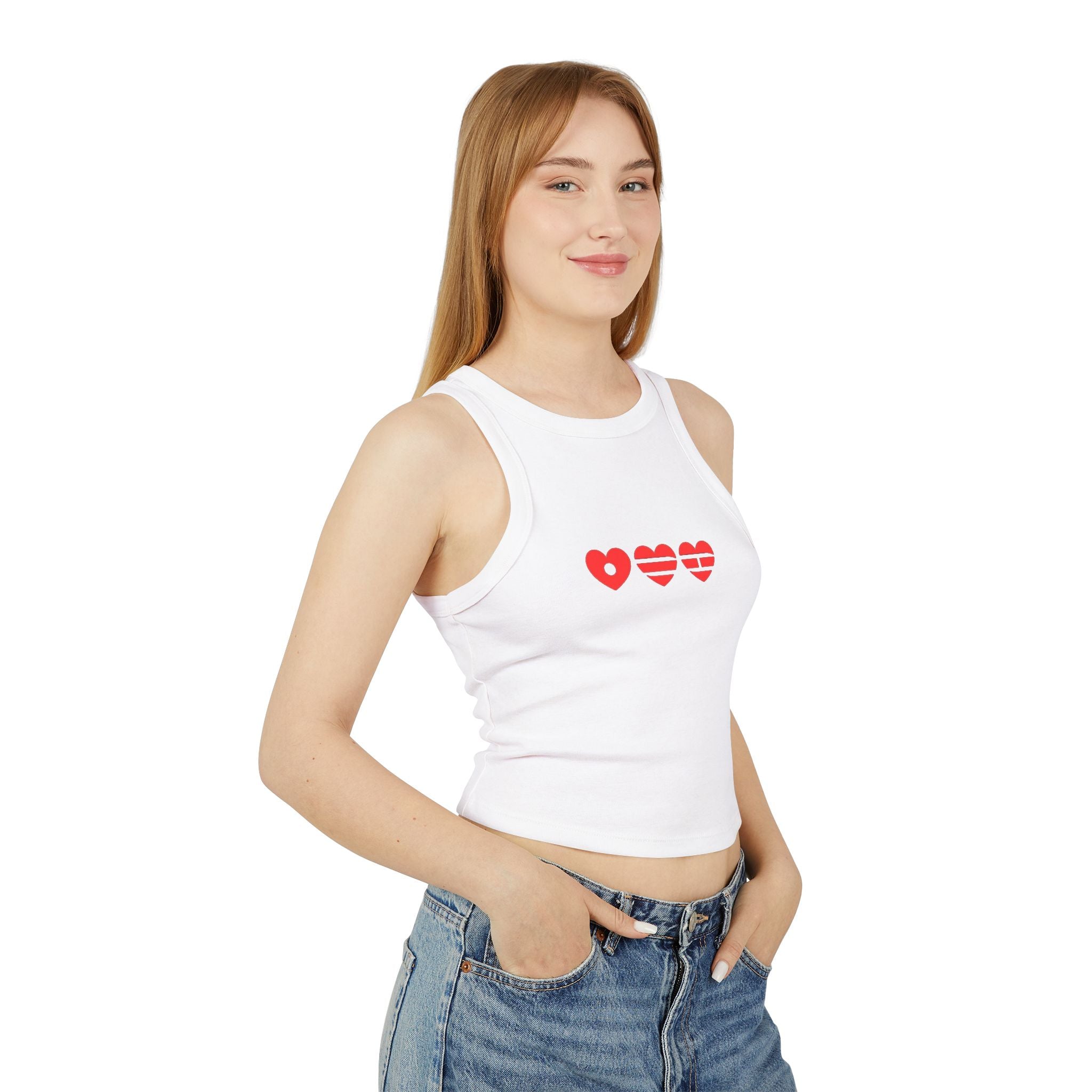BTS Arirang Tank Top With Hearts Graphic