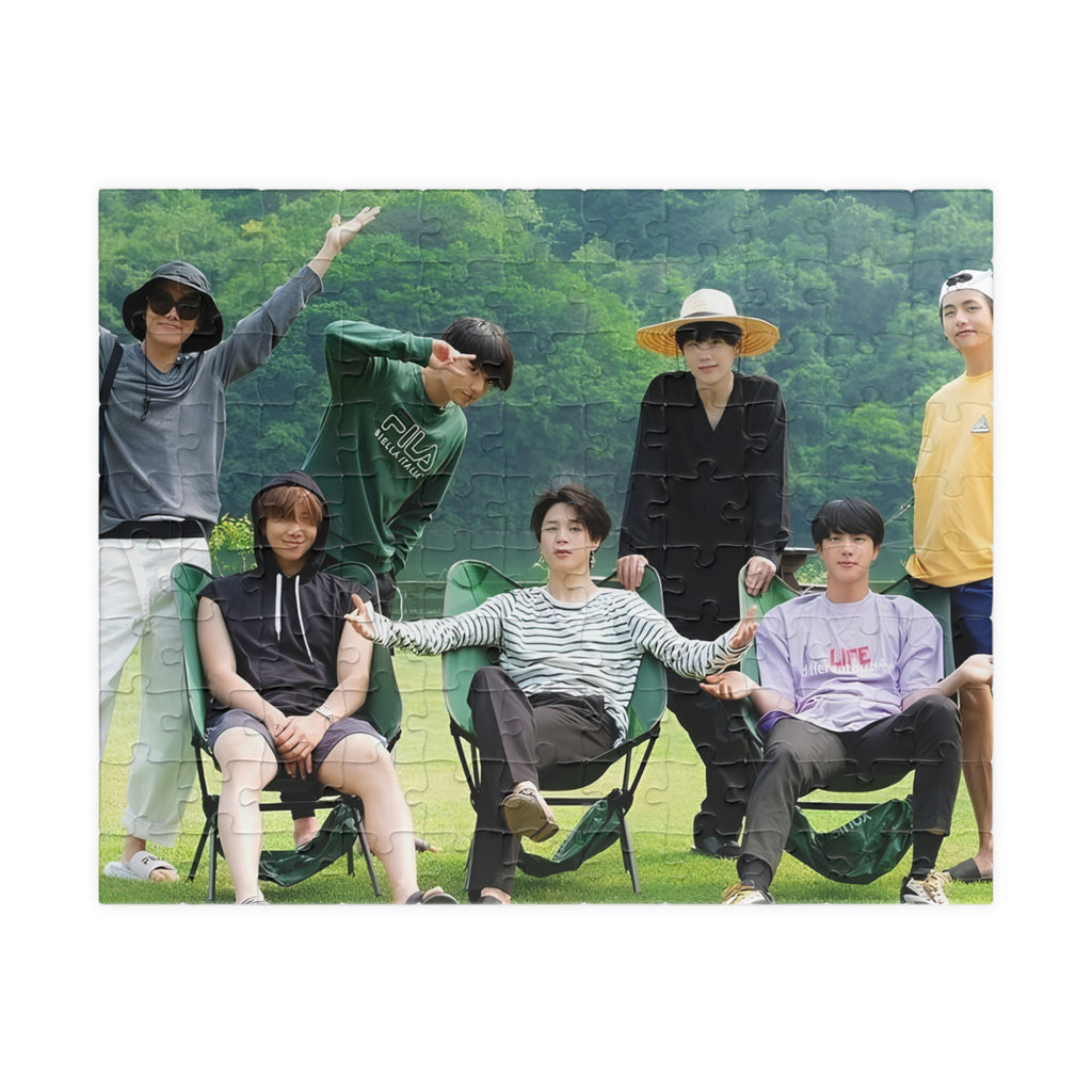 BTS Photo Memory Puzzle — in the soop Group Jigsaw (110/252/520/1014 pc)