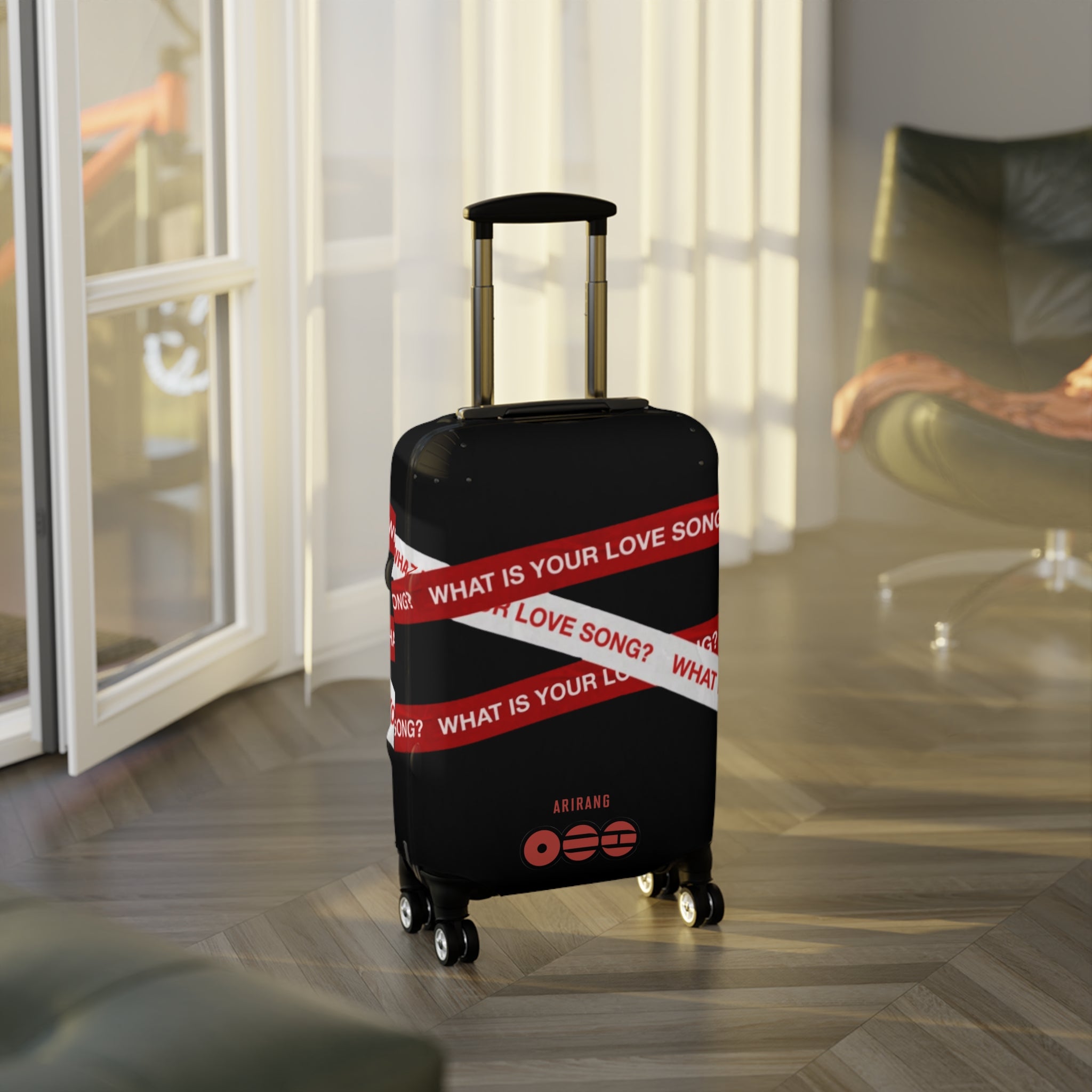 BTS Concert Luggage Cover