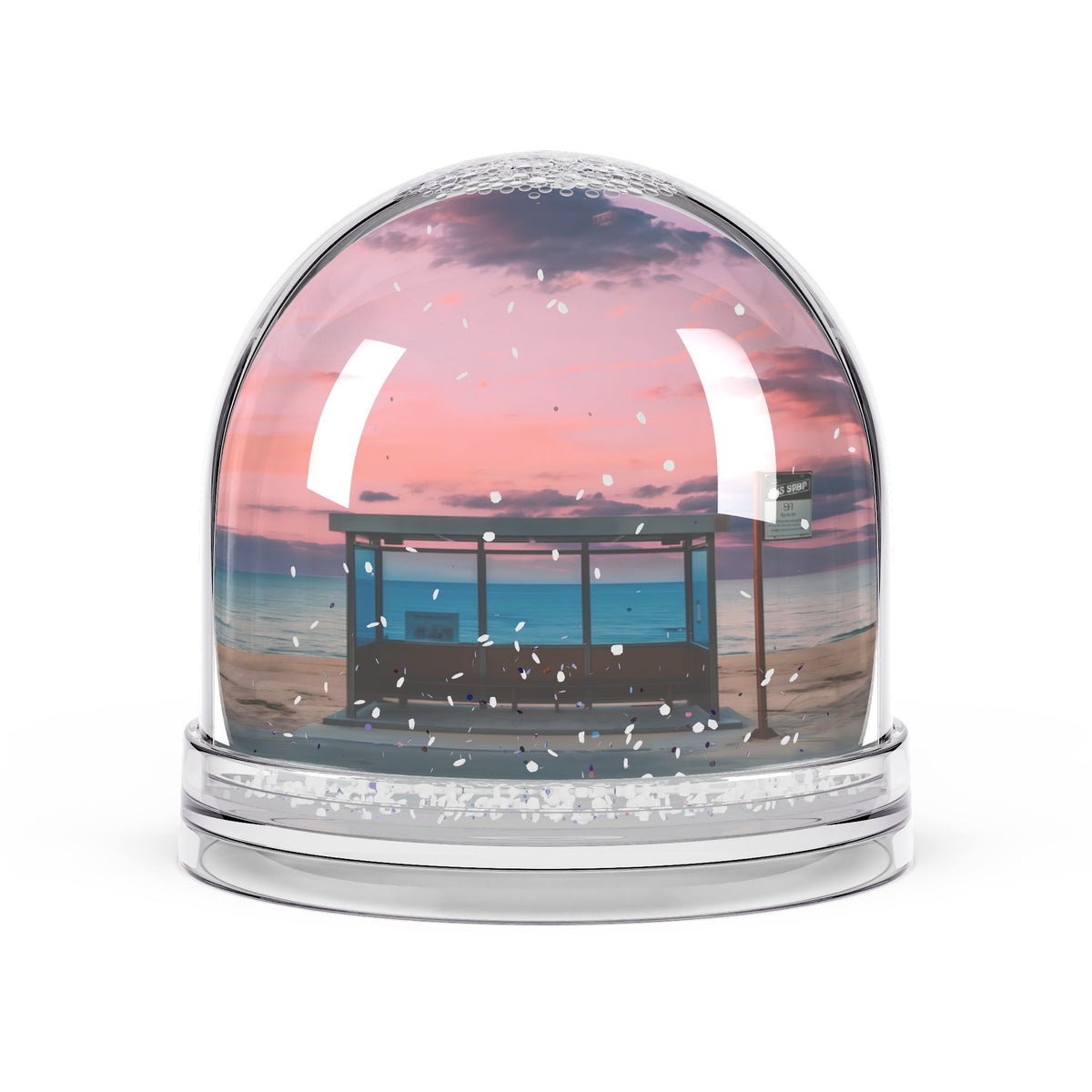 BTS Snow Globe - train stop HYYH era