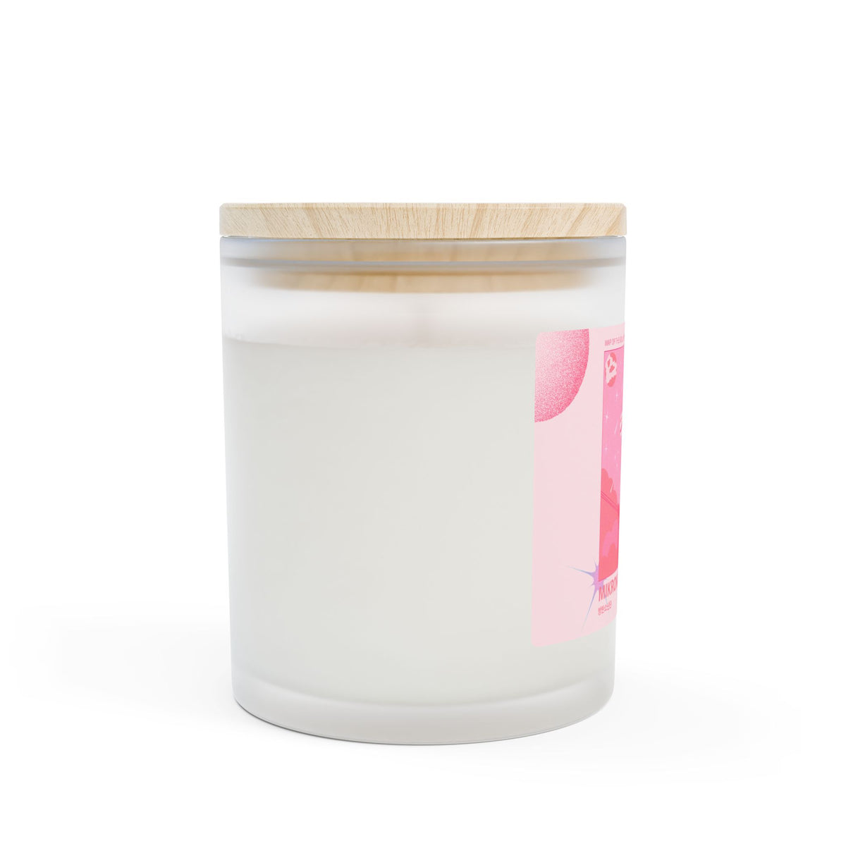 BTS Microcosmos Frosted Glass Candle — 11oz Mood & Space Scented Candle