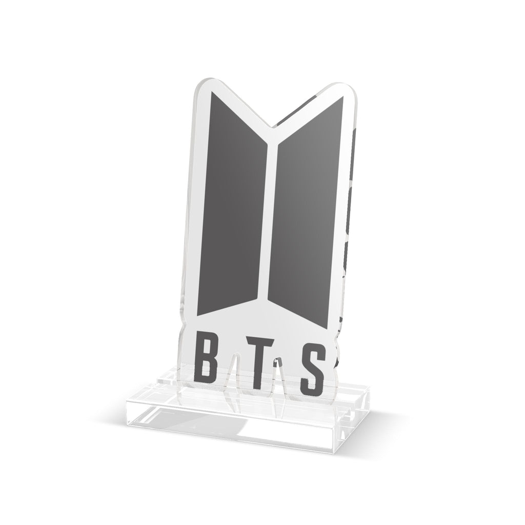 BTS Logo Acrylic Standee — K‑Pop Fan Desk Display