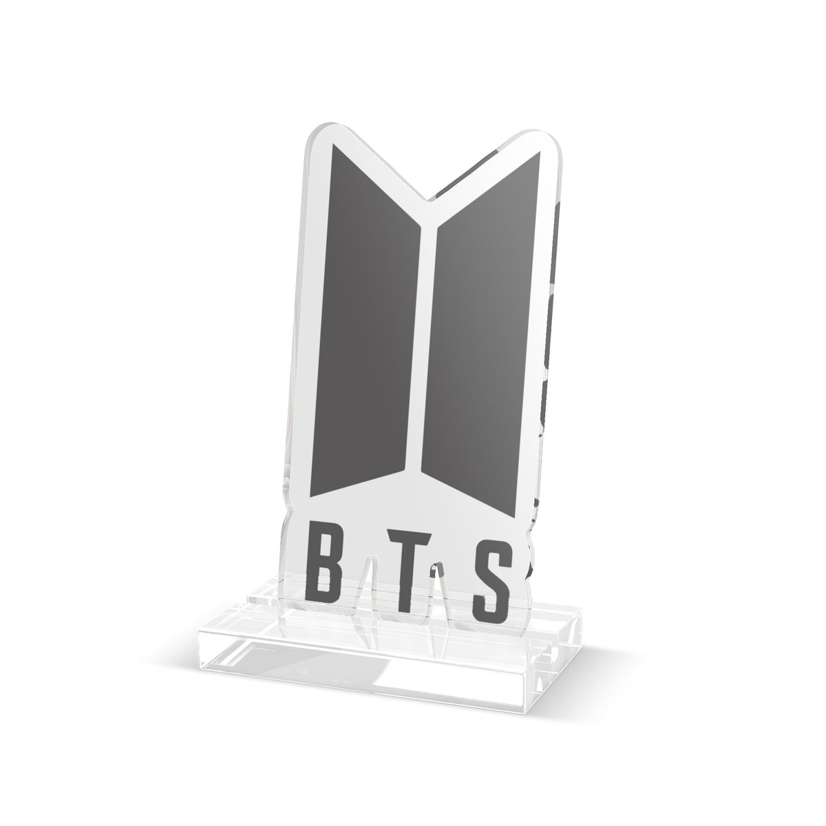 BTS Logo Acrylic Standee — K‑Pop Fan Desk Display