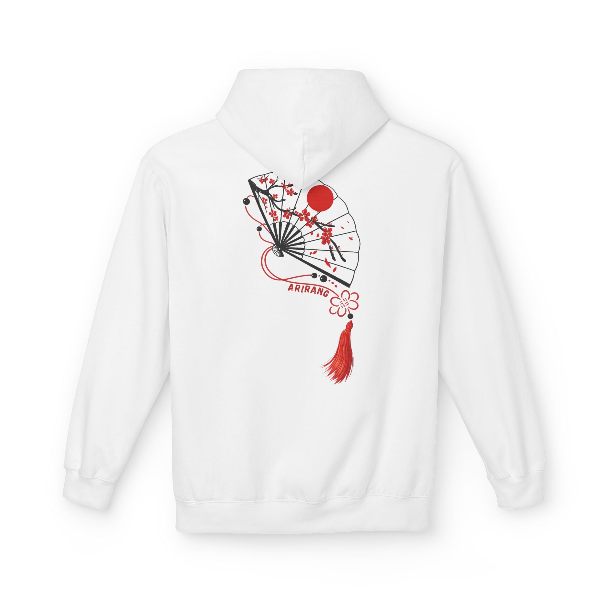 ARIRANG Cherry Blossom Hoodie With Traditional Floral Design