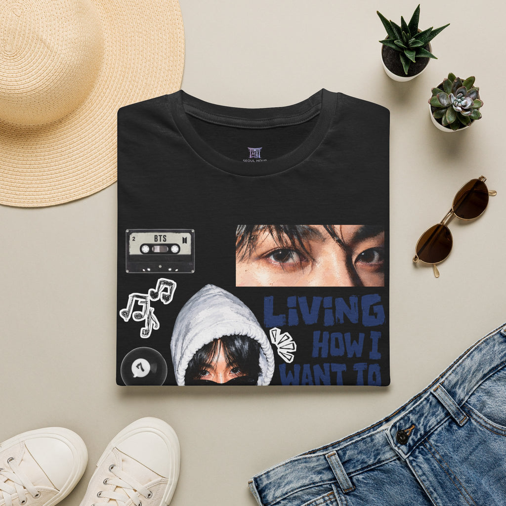Jungkook bias T-shirt— Retro Photo Collage Tee